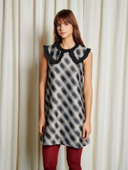 Morven Check Mini Dress