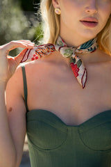 The Moon Butterfly Silk Bandana Scarf