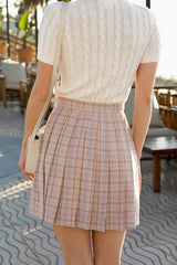 Iris Pleat Skirt