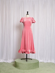 Sweet Melody Velvet Midi Dress