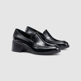 WOMENS ANNA VENETIAN LOAFER HEELS