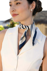Oc??ane Silk Twill Scarf