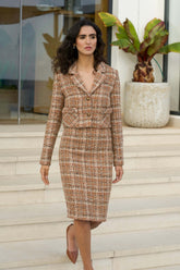 Madina Tweed Two Piece