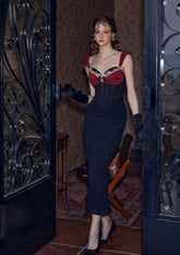 Shaking the Wine Glass Corset Dress