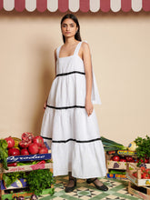 Meadow Jacquard Midi Dress