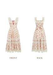 Red Garnet Corset Dress