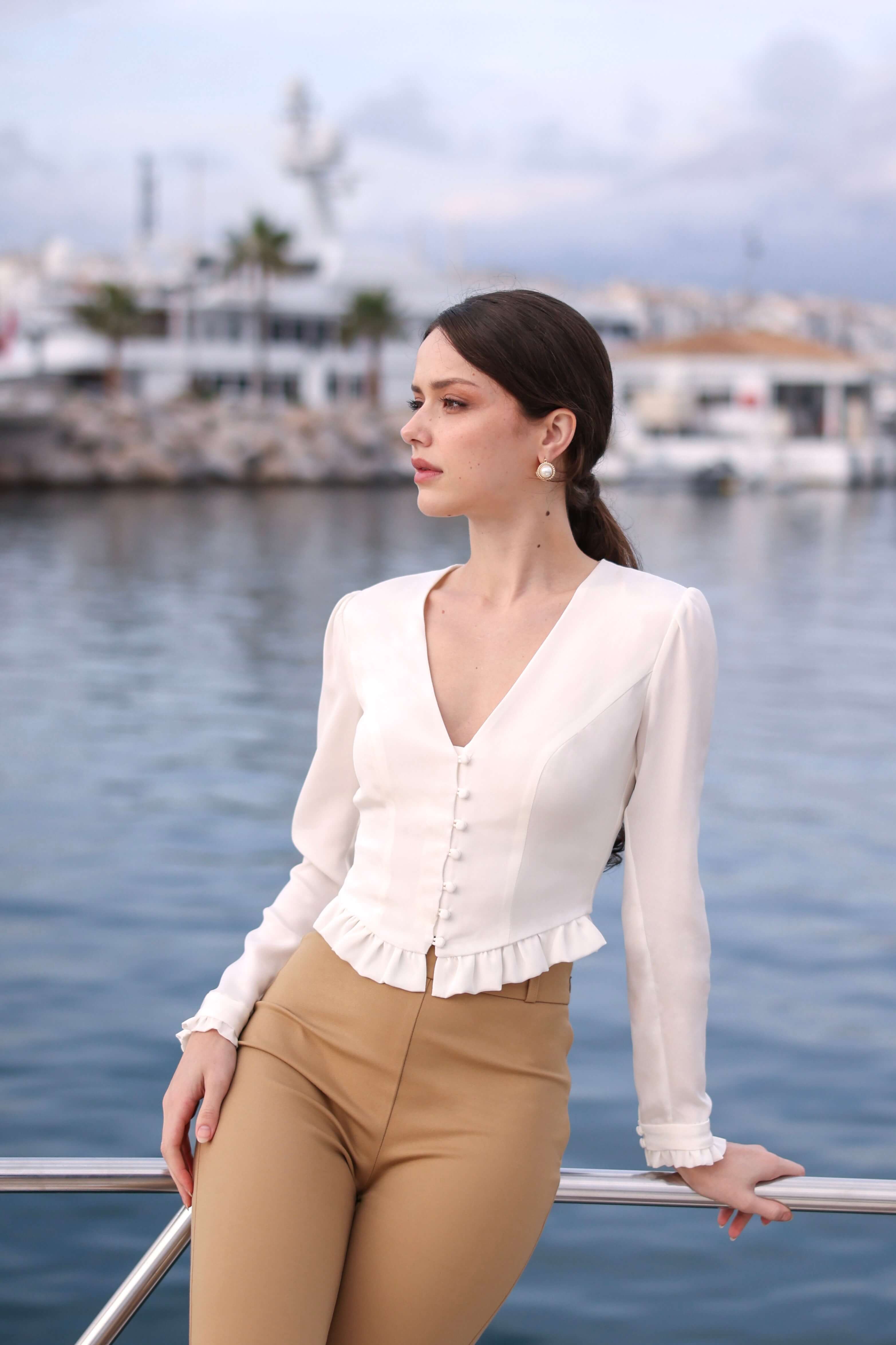 Regina Silk Blouse