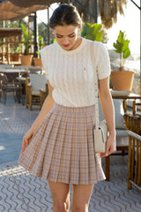 Tina Cable Knit Top