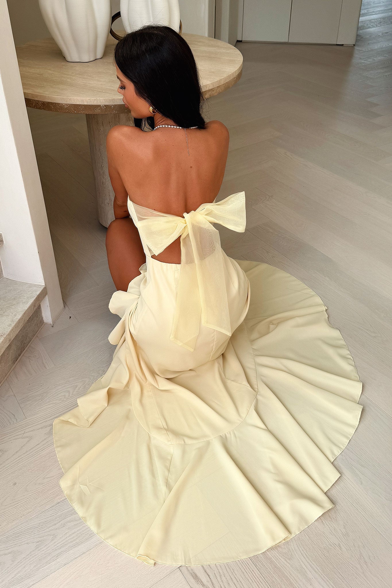 Milford Maxi Dress - Yellow