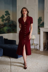 Lizette Midi Knit Dress