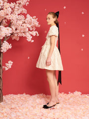 Lilith Jacquard Wrap Dress