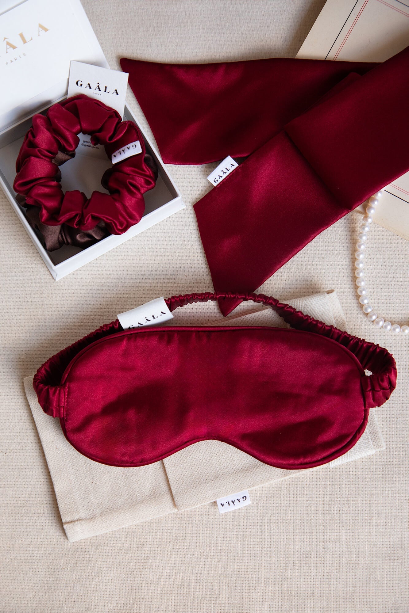 Zoe Silk Scrunchie