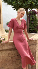 Coralie Silk Dress