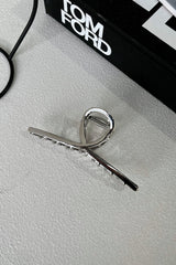 Saira Claw Clip - Silver