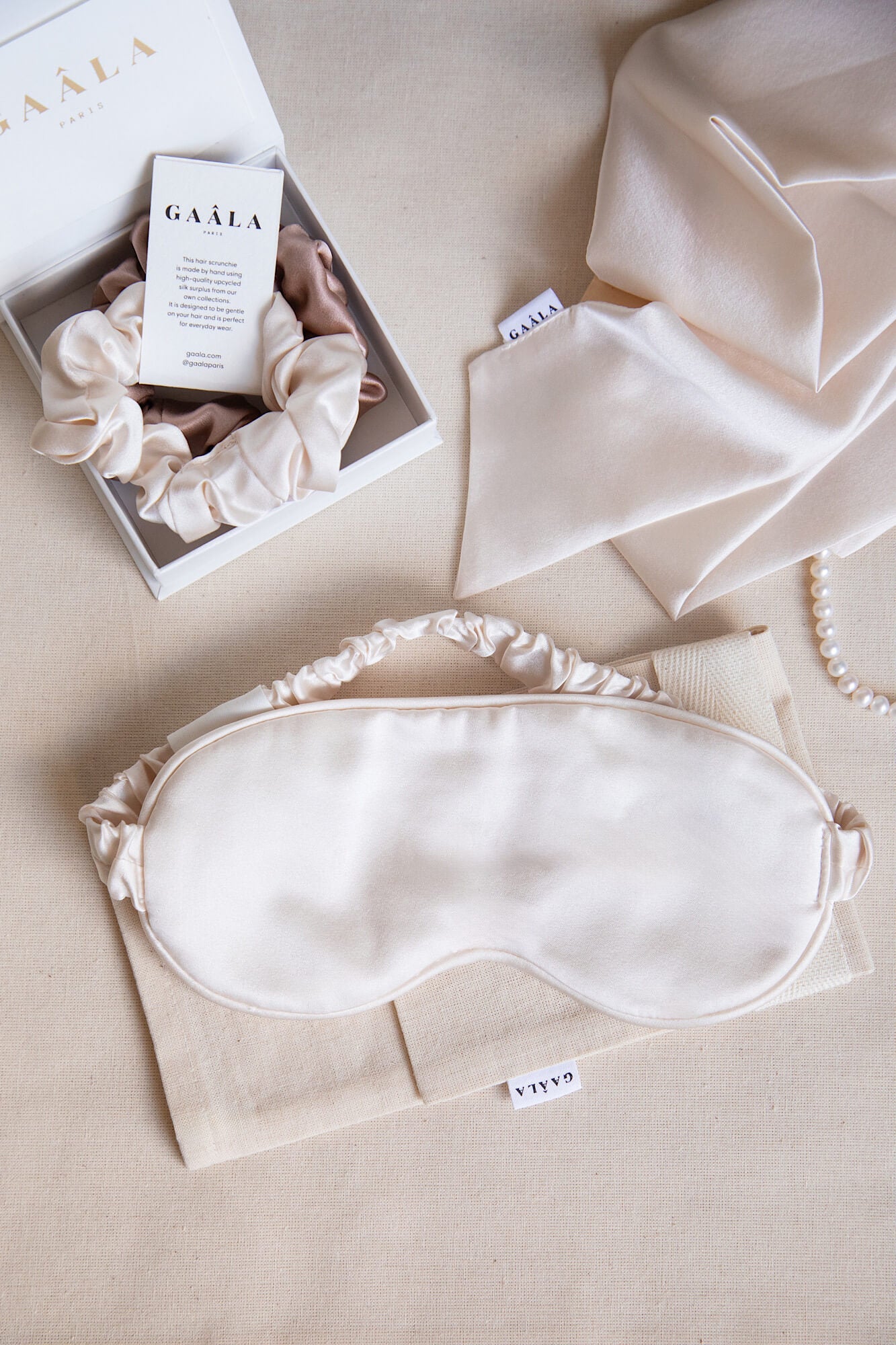 Zoe Silk Scrunchie
