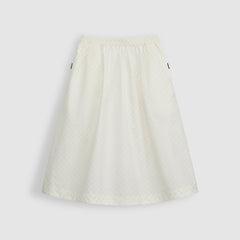 MULBERRY WOVEN SKIRT