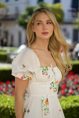 Mira Puffed Sleeve Dress