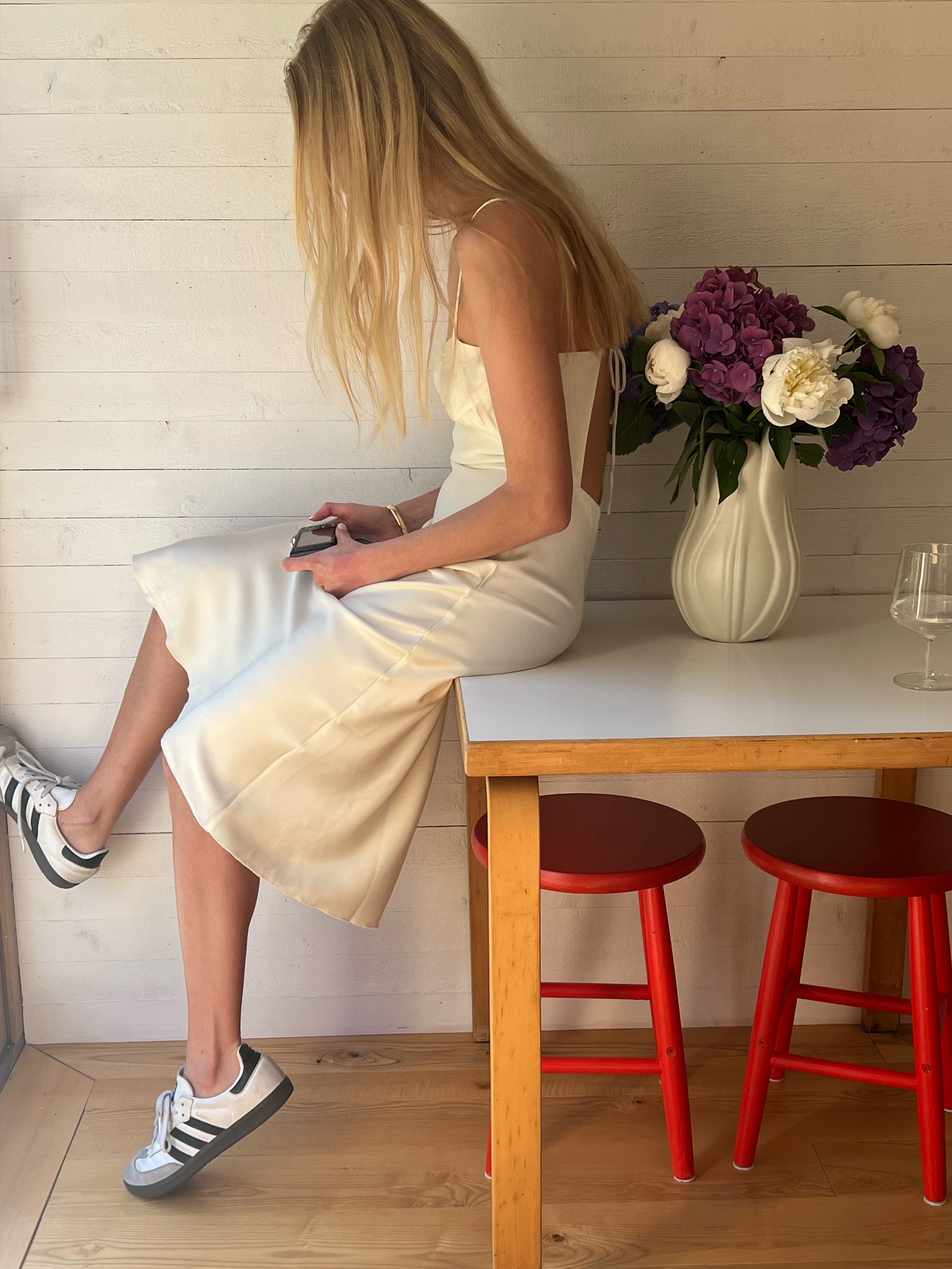 Dream Dress Midi Cloud
