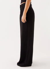 Midnight City Suit Pants - Black