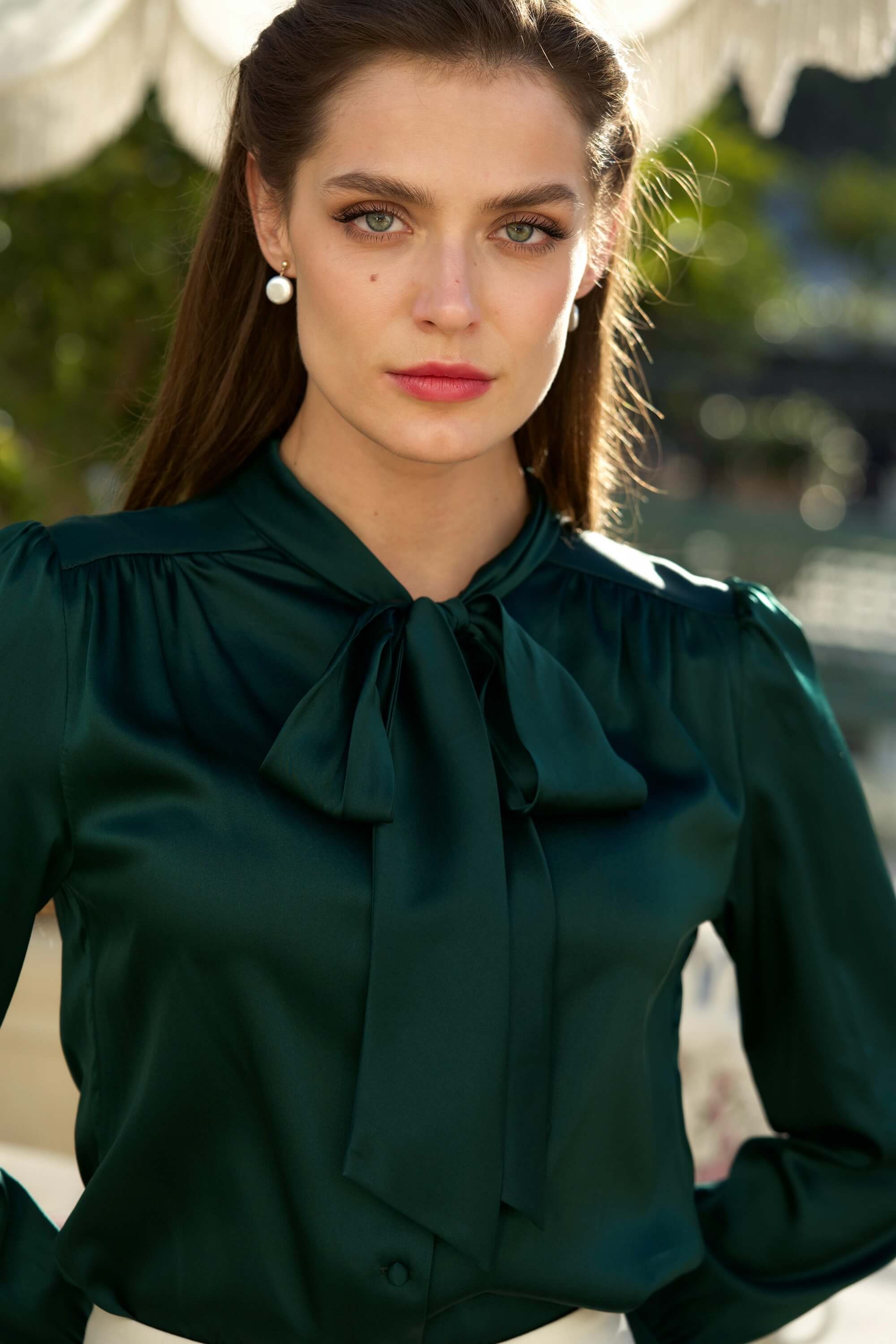 Lena Silk Blouse
