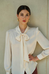 Lena Silk Blouse