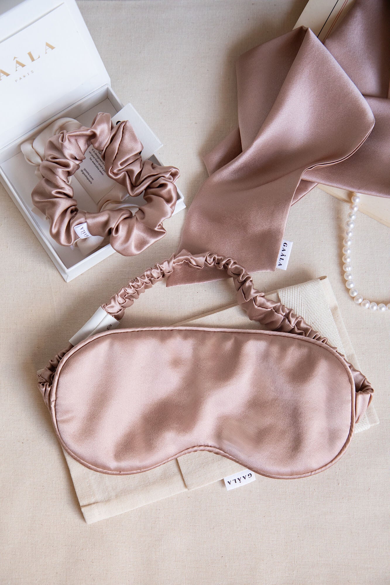 Zoe Silk Scrunchie