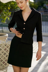 Margaux Cotton Tweed Two Piece