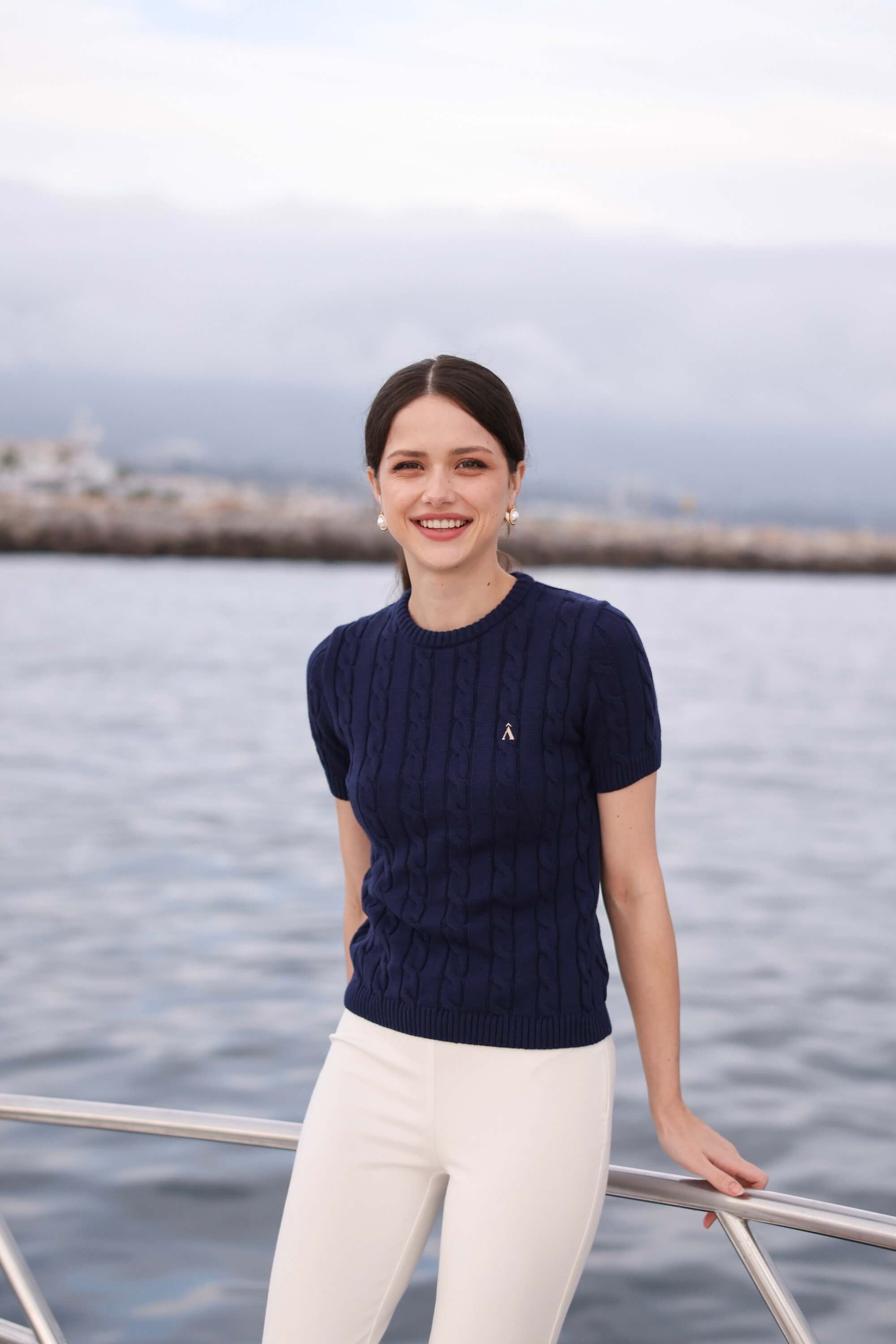 Tina Cable Knit Top