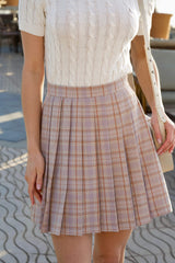 Iris Pleat Skirt