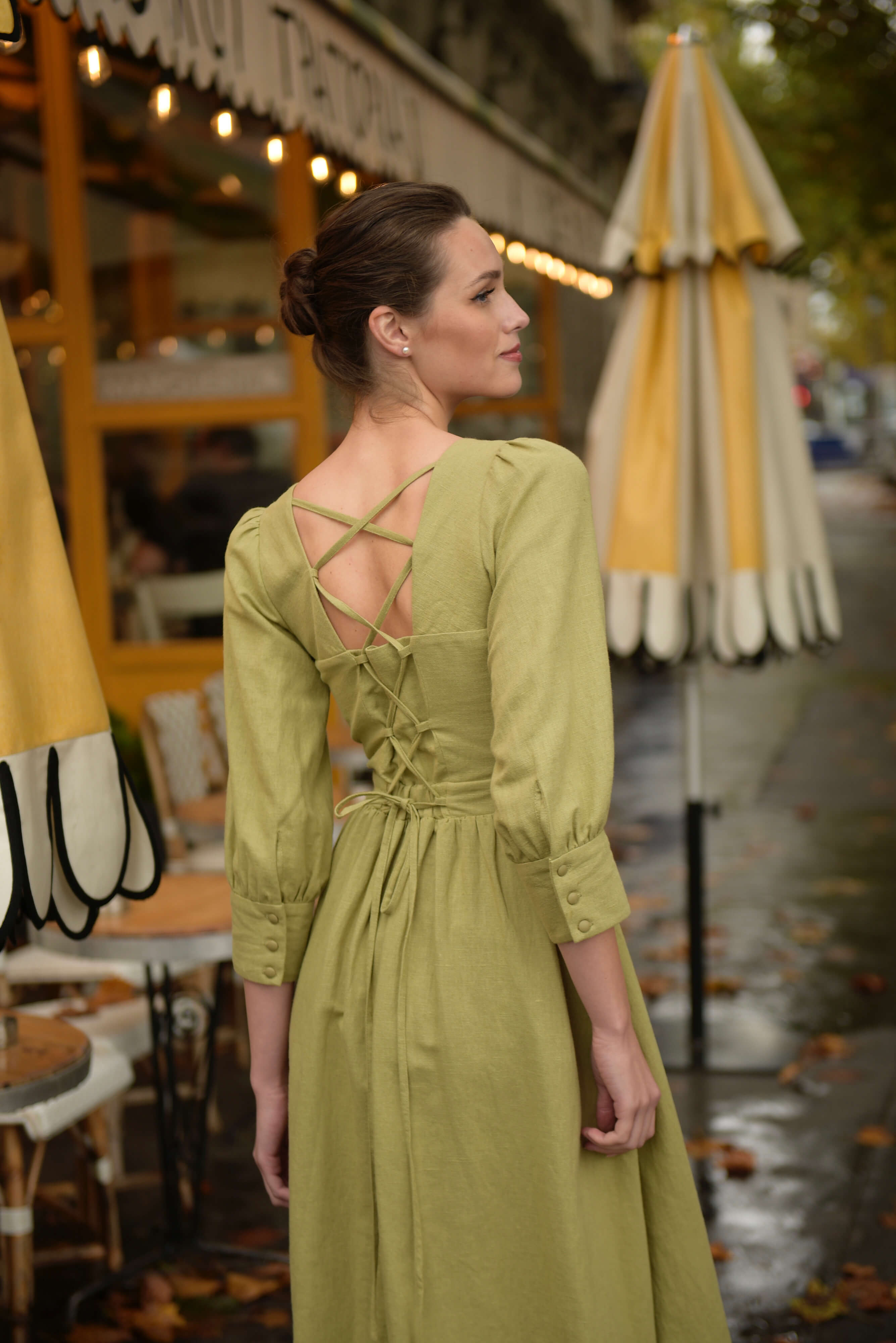 Esther Linen Dress
