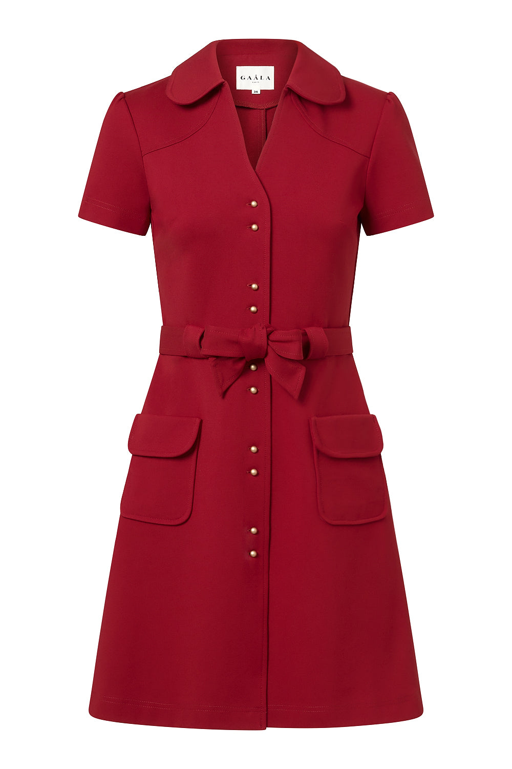 Paris Belted Dress