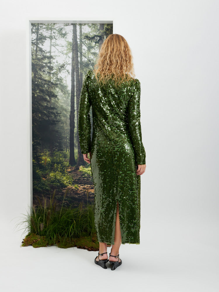 Daria Sequin Midi Dress