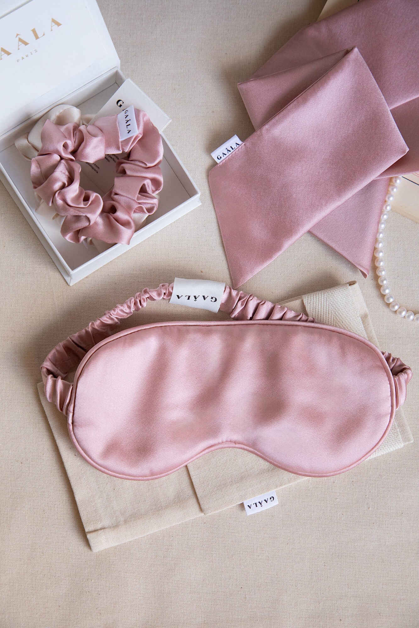 Zoe Silk Scrunchie