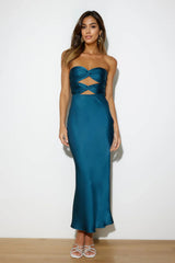 Your Warmth Maxi Dress Teal