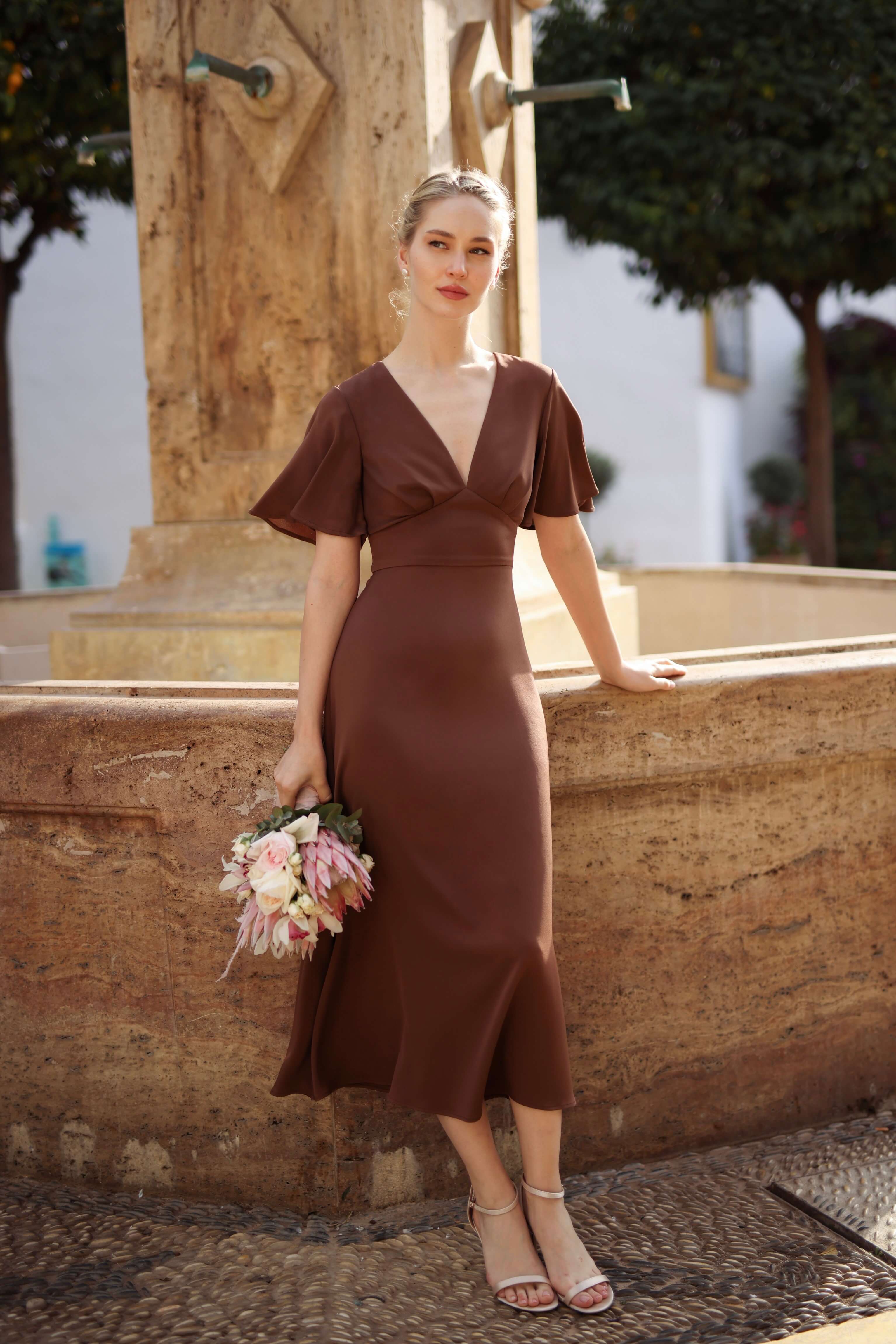 Coralie Silk Dress