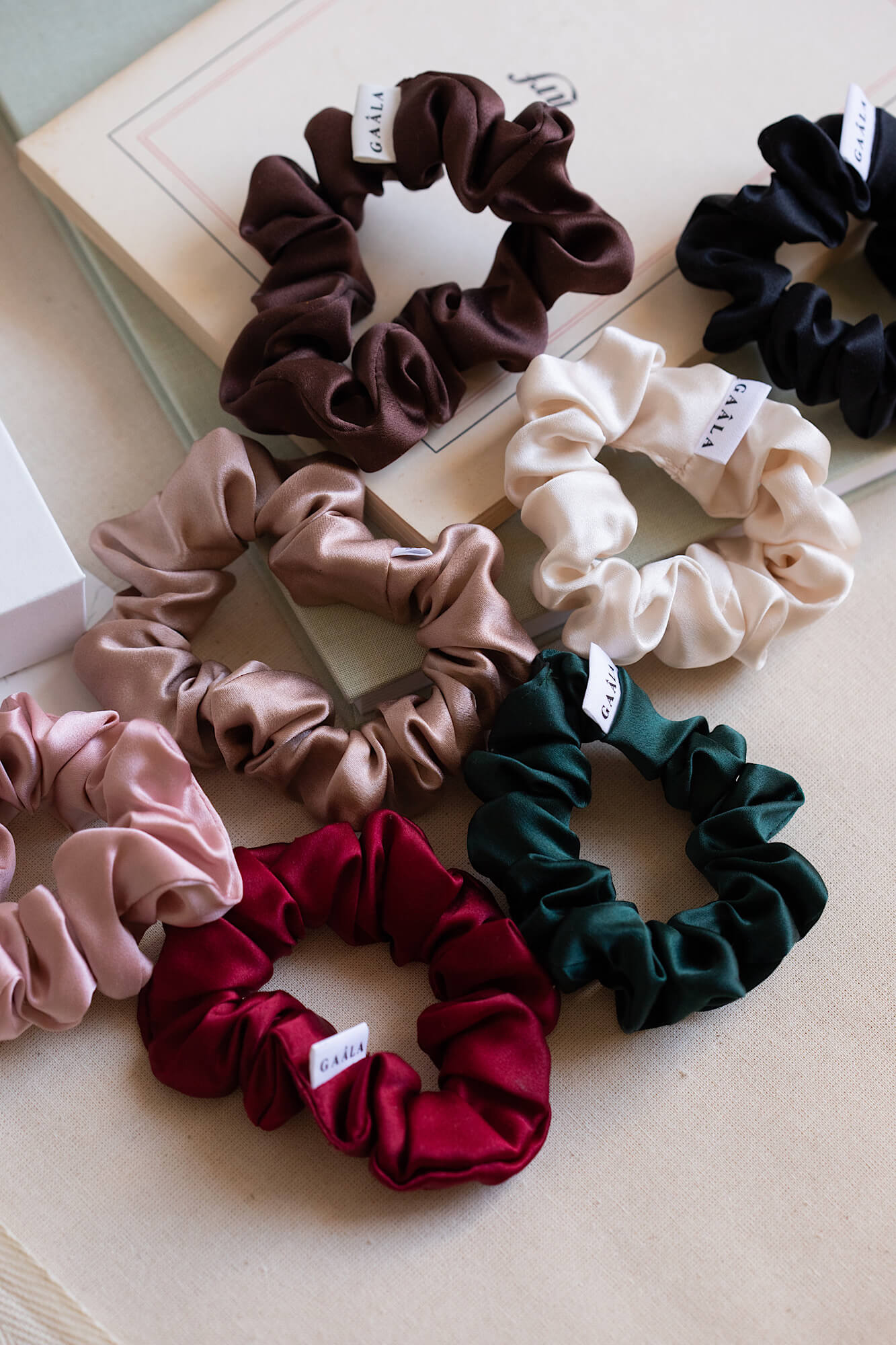 Zoe Silk Scrunchie