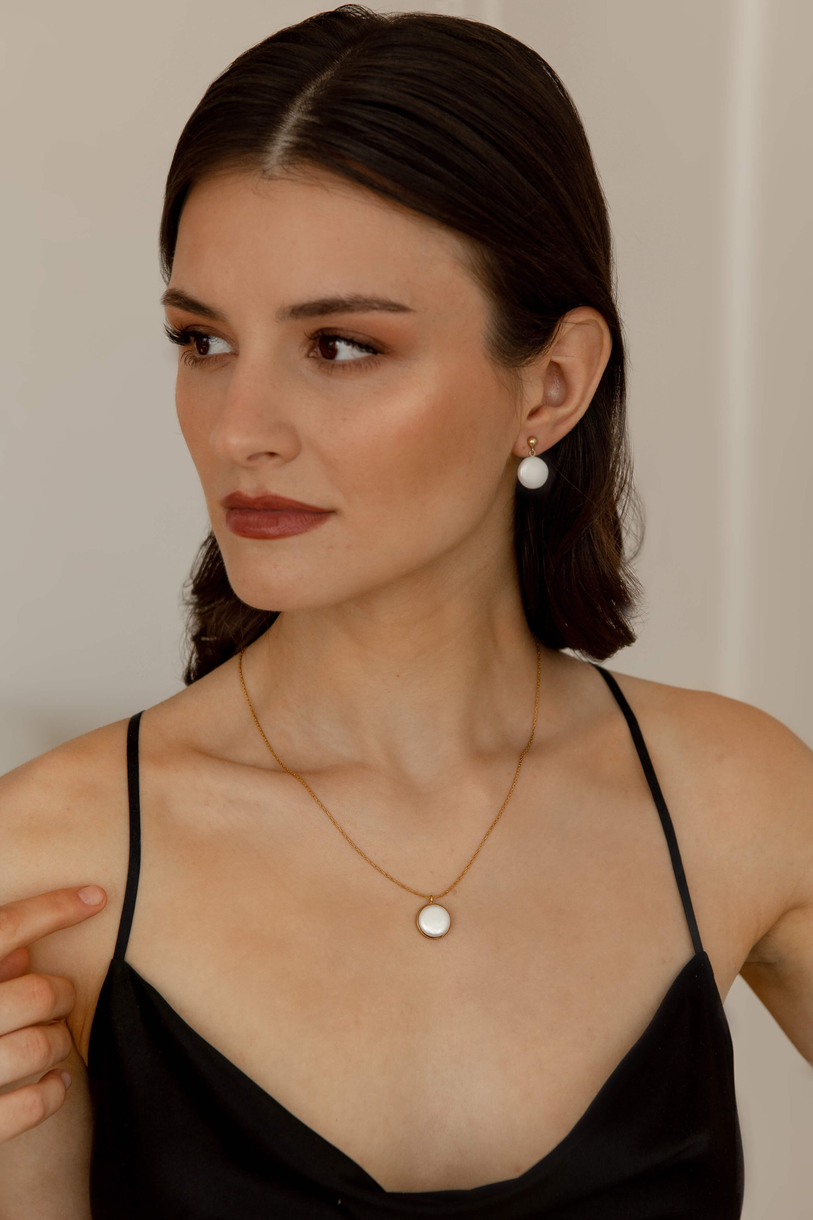 Halo Pearl Earrings