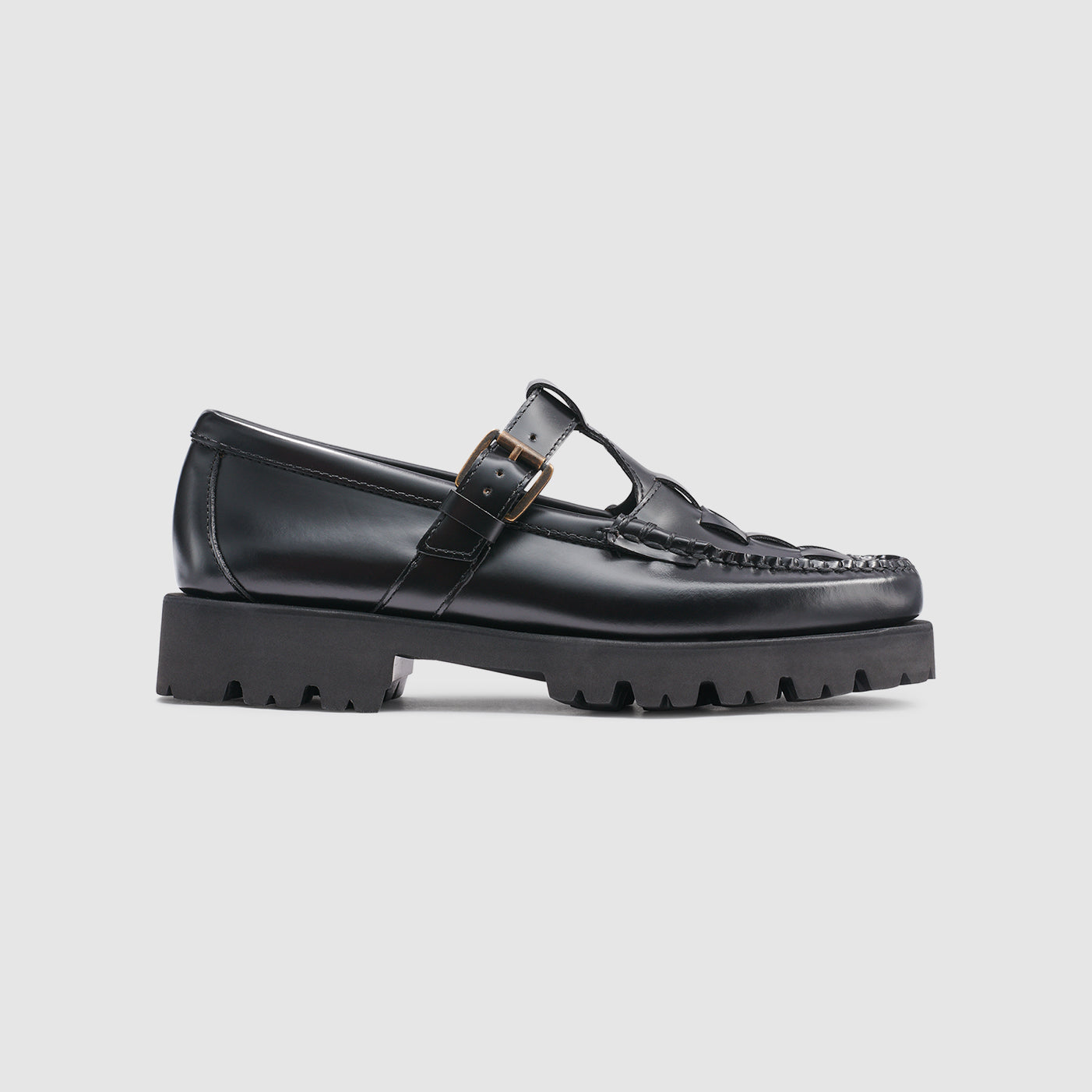 WOMENS MARY JANE FISHERMAN SUPER LUG WEEJUNS LOAFER