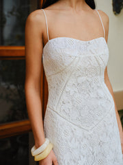 Lace Spaghetti Strap Dress