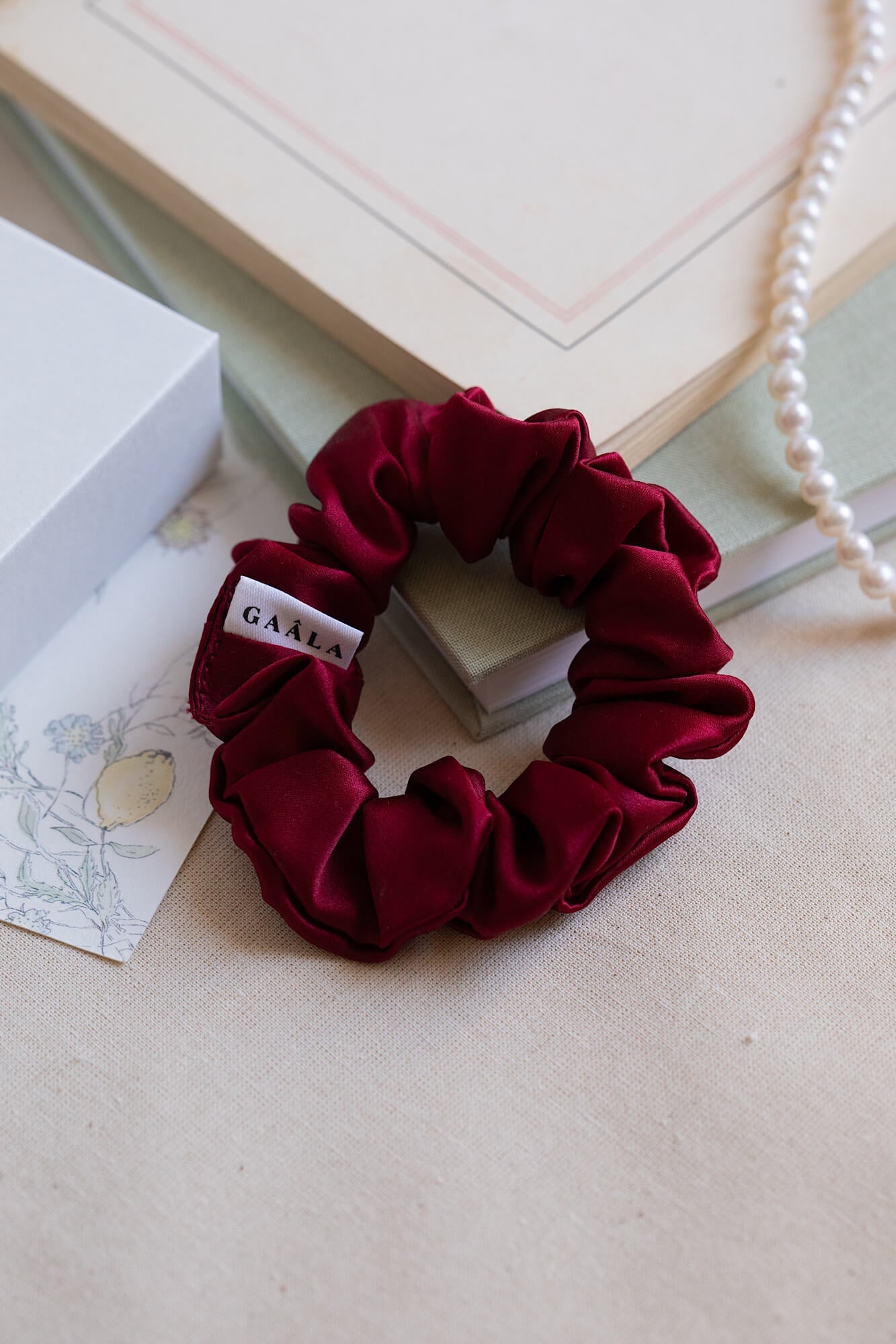 Zoe Silk Scrunchie