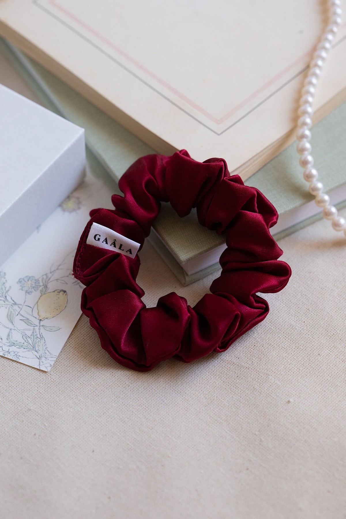 Zoe Silk Scrunchie