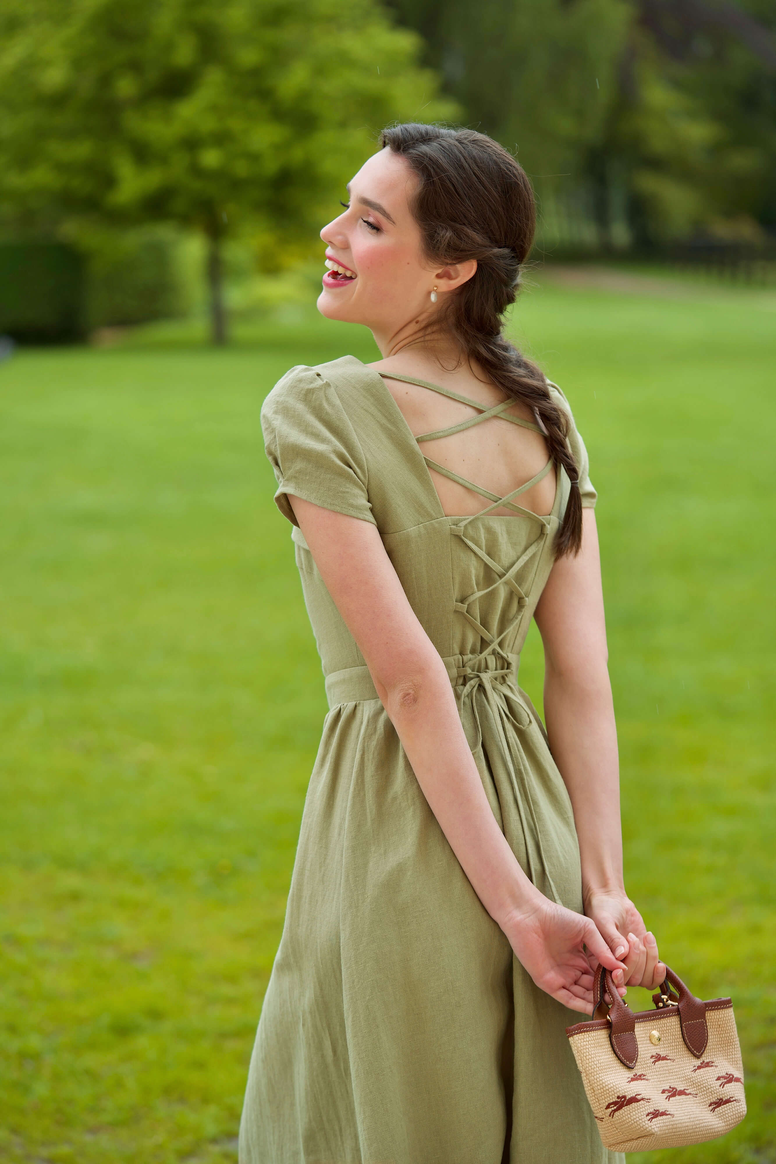 Estelle Linen Dress