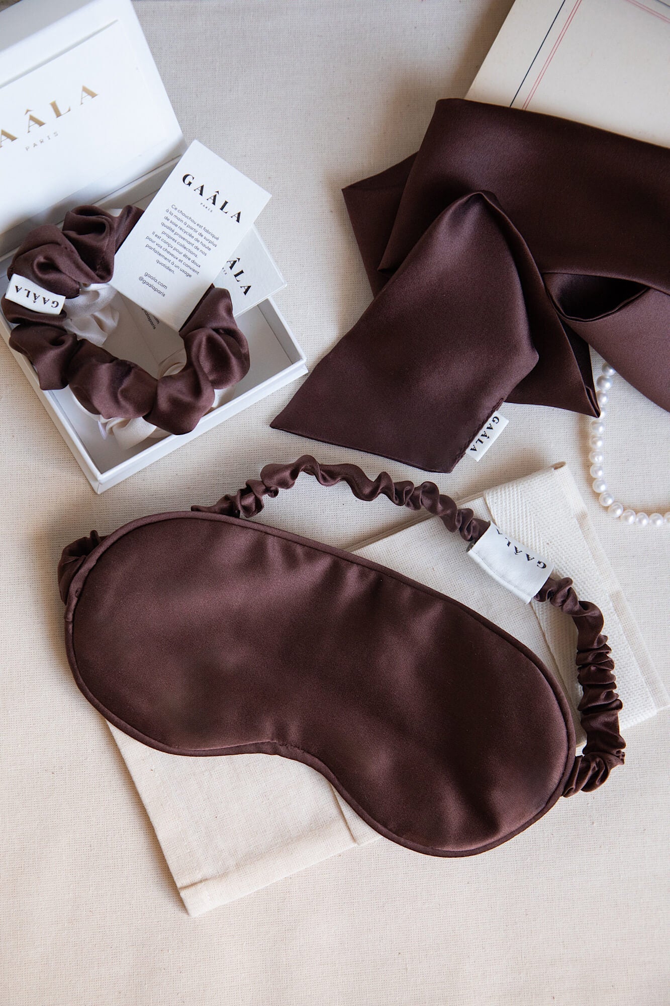 Zoe Silk Scrunchie