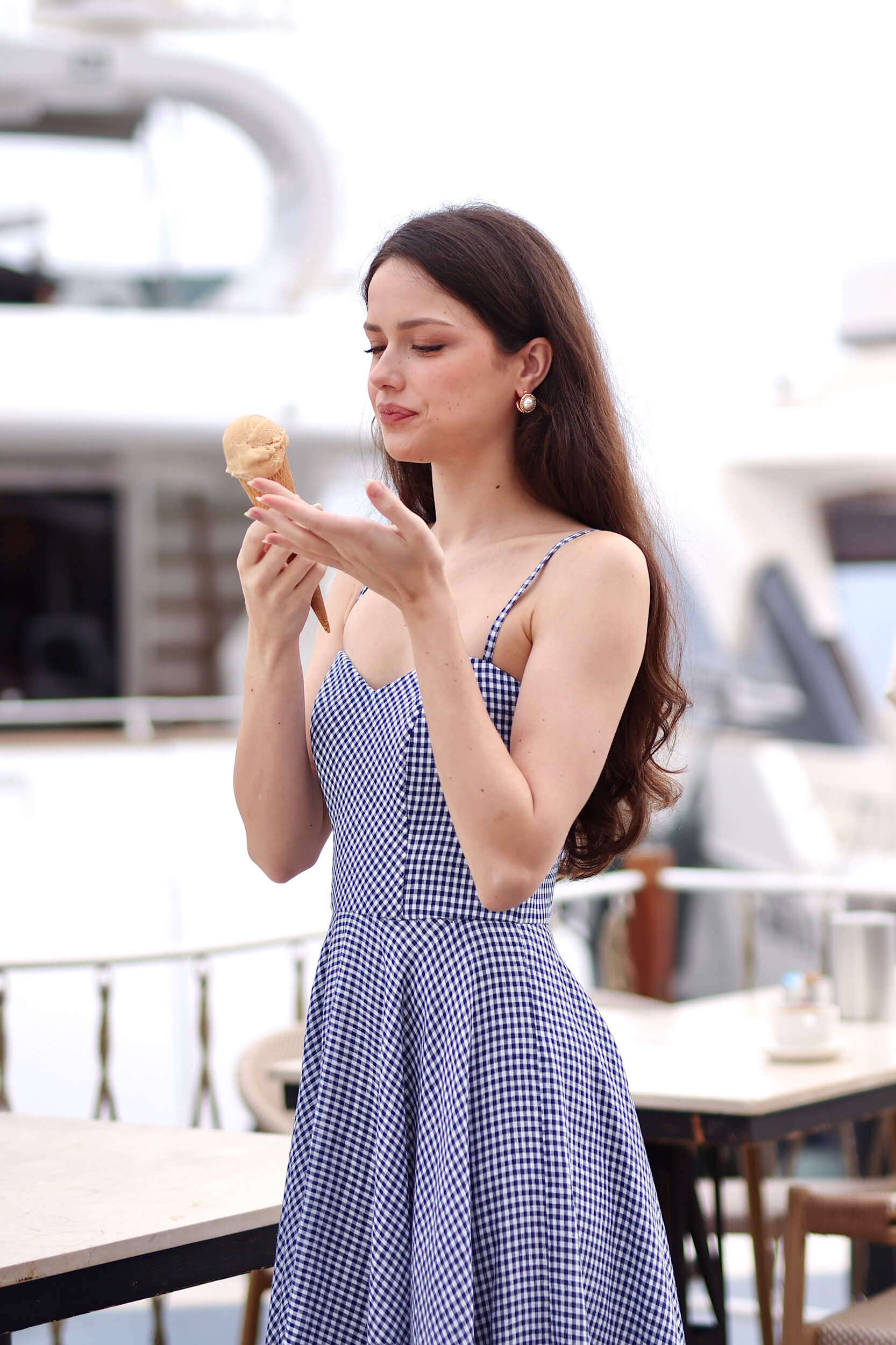 Bardot Linen Dress
